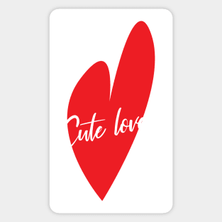 Cute love Sticker